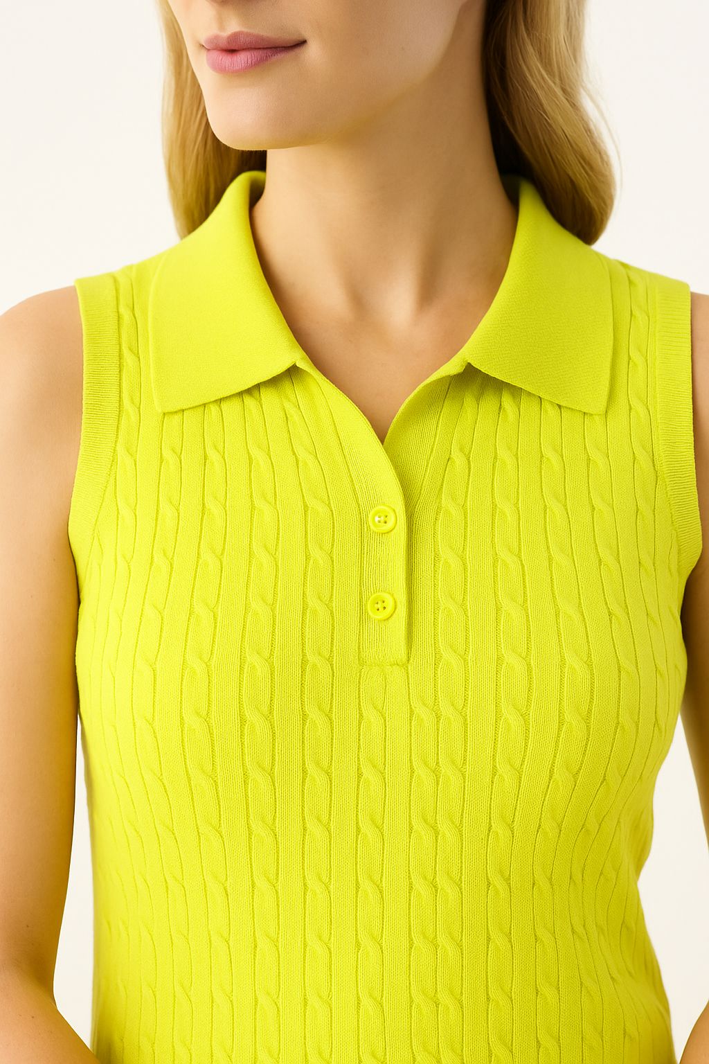 Flora yellow Polo shirt