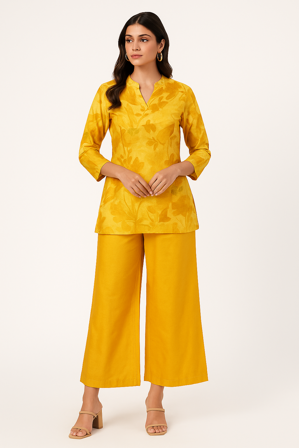 Yellow Tunic Kurti