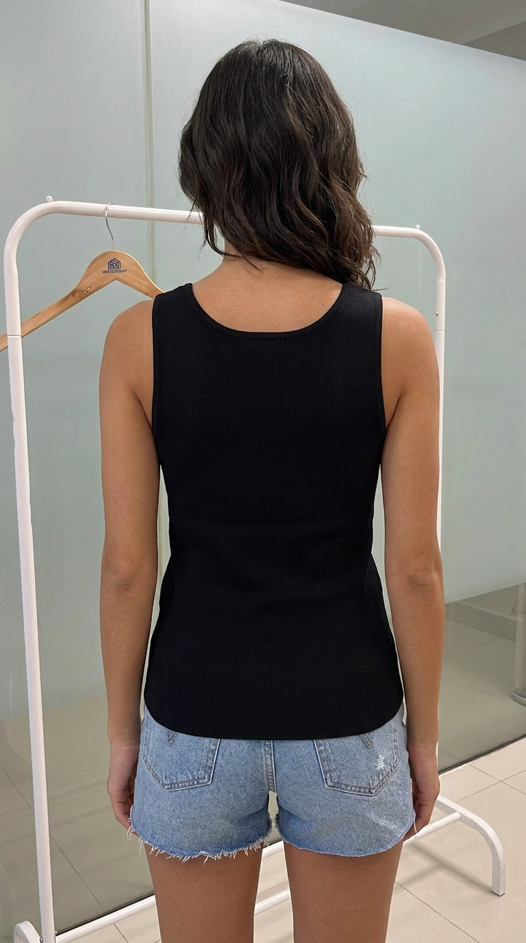 Sequin Glam Tank top _back