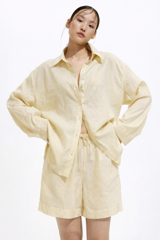 Cotton Embellished Shirt