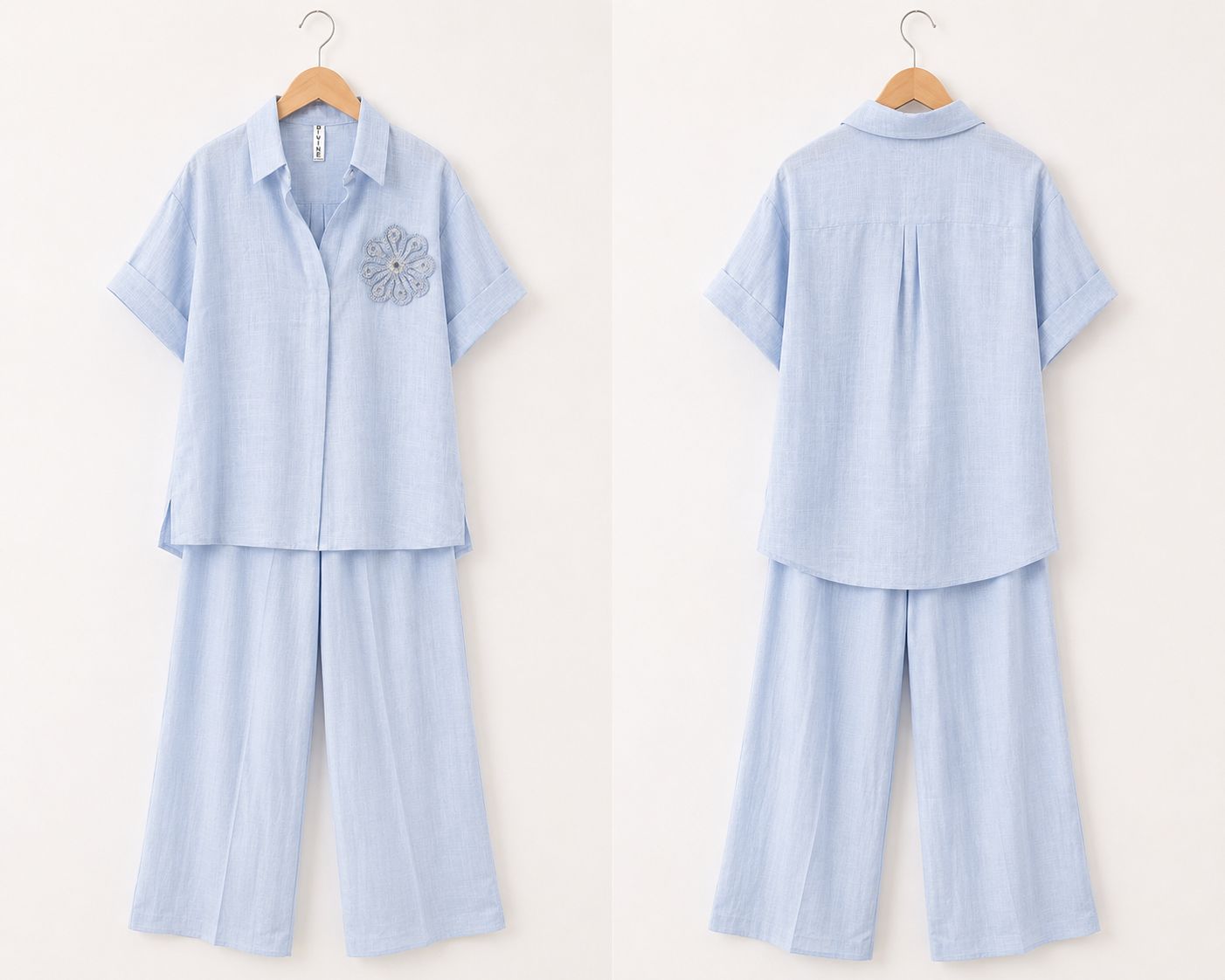Women's Co-ord set Cotton Linen dress