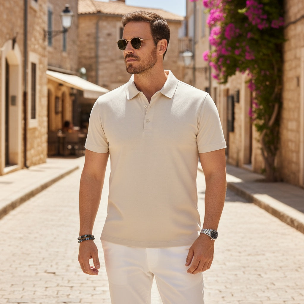 Men's Casual short sleeves Polo shirt