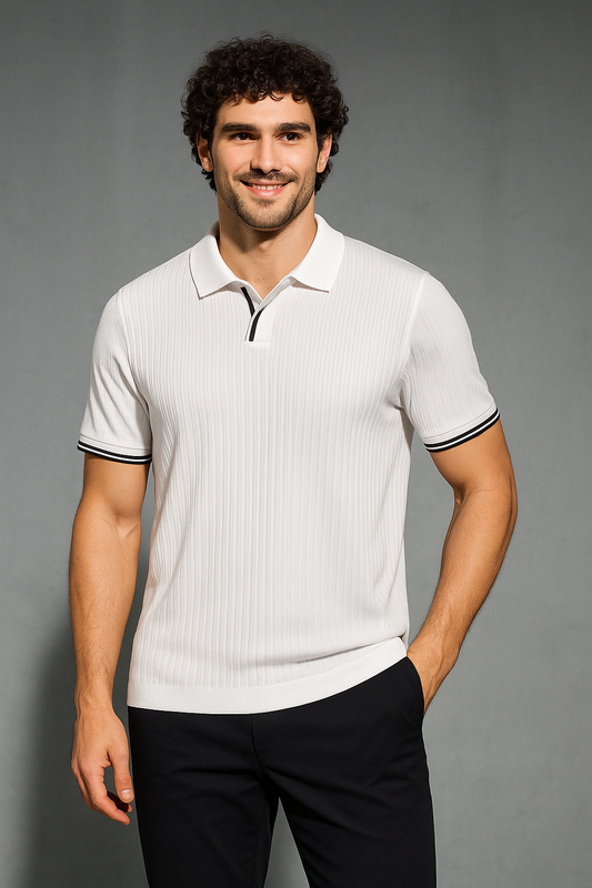 White Polo Shirt