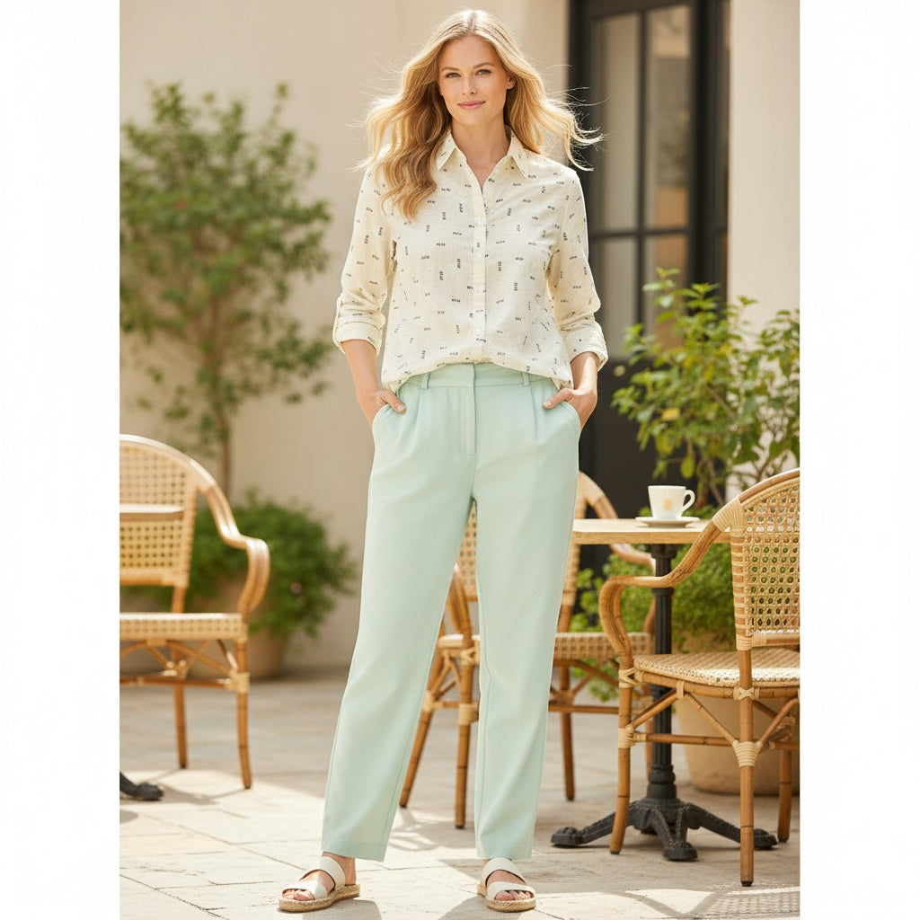 Cotton printed shirt